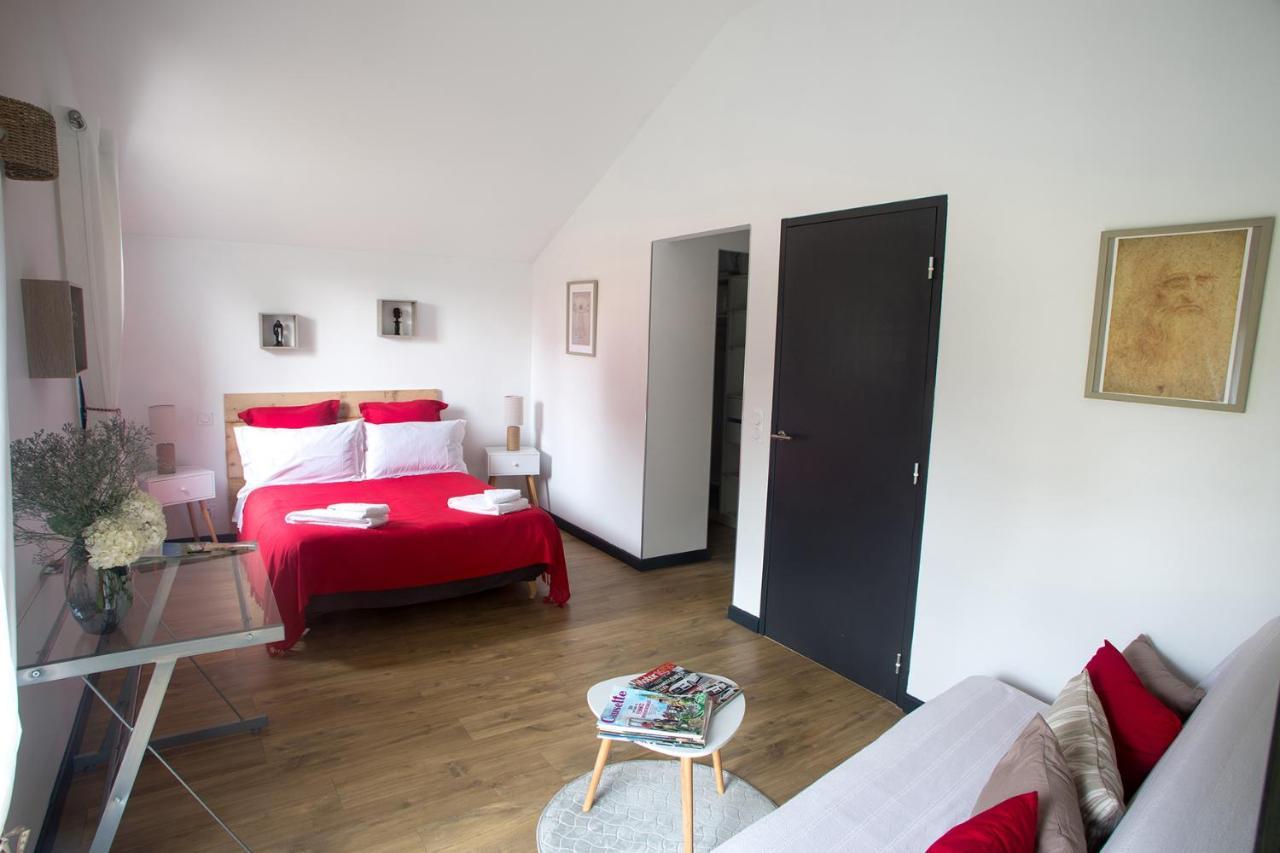 Maison Maupas Chambre Rouge Bellesserre Exterior foto
